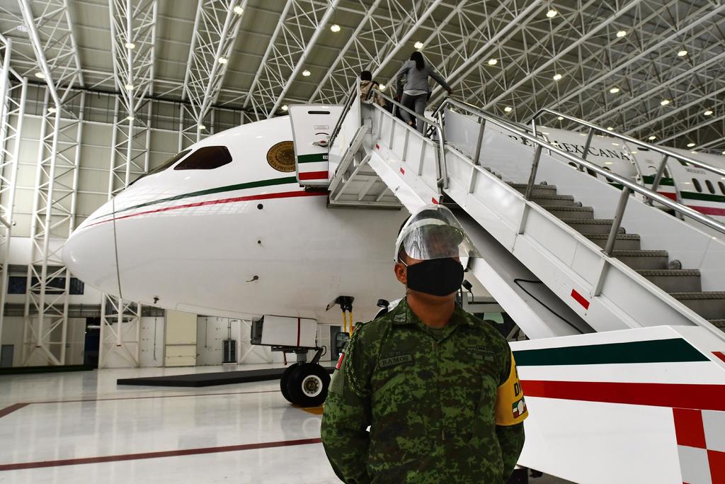 Avión presidencial regresa a México procedente de EUA