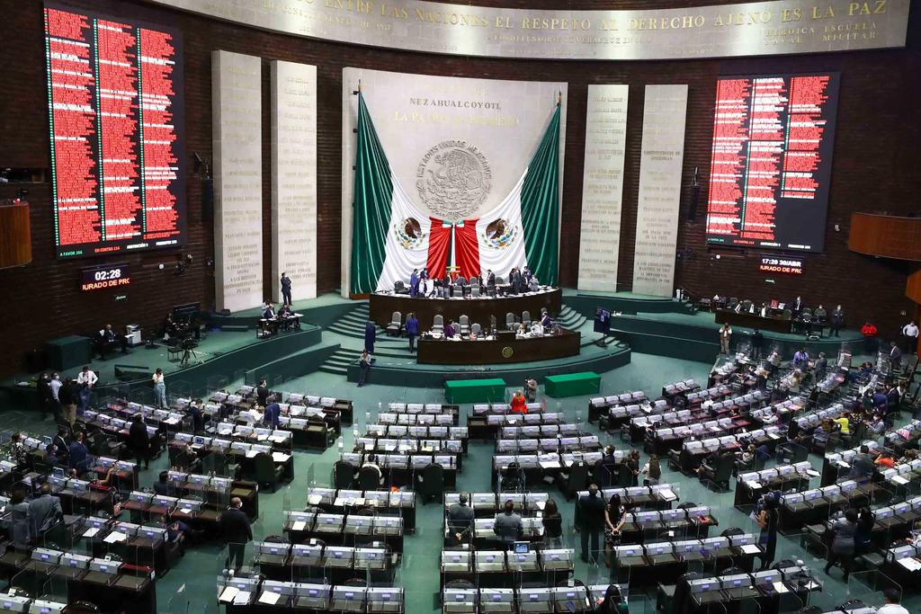 PRI y MC apoyaron 50 % de reformas de 4T en la Cámara de Diputados