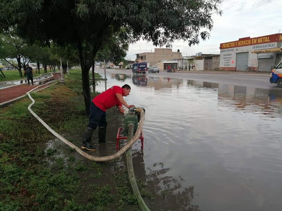 La Laguna de Durango también registra afectaciones por las lluvias de este martes
