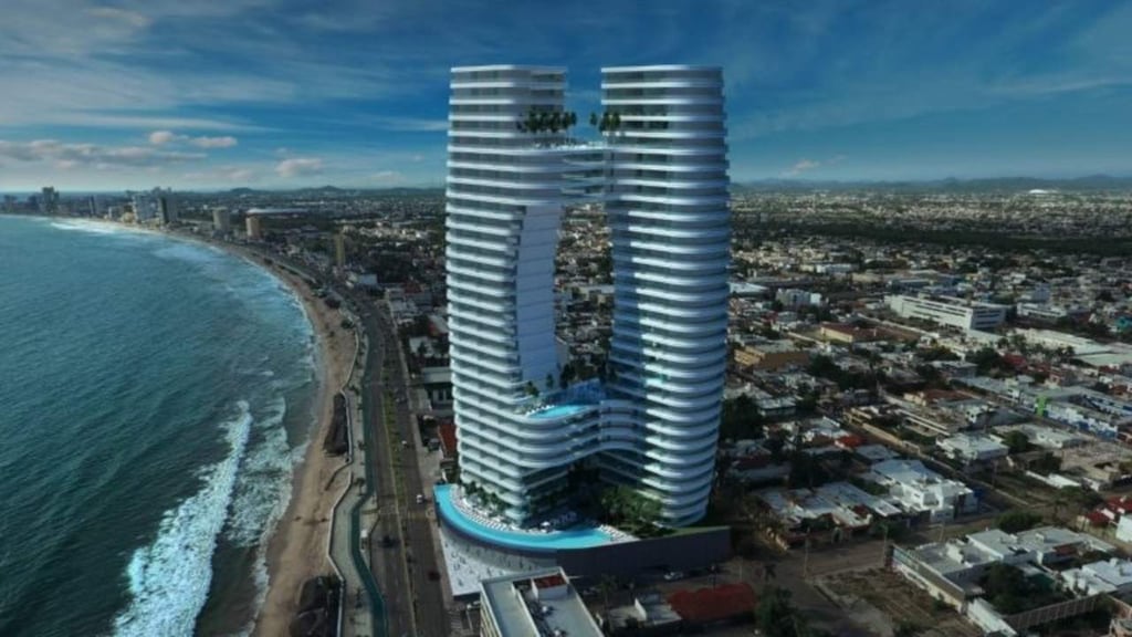 ¿Ya conoces el edificio más alto y futurista de Mazatlán?