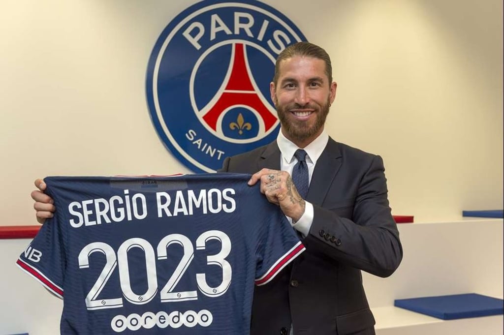 Sergio Ramos firma por dos años con PSG