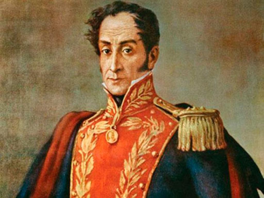 1783: Nace Simón Bolívar, fundador de las repúblicas de la Gran Colombia y Bolivia