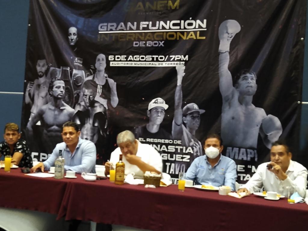 Función de boxeo internacional tendrá lugar en el Auditorio Municipal de Torreón
