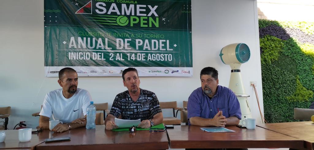 Clubsito inicia a su segundo Torneo Anual de Pádel 2021