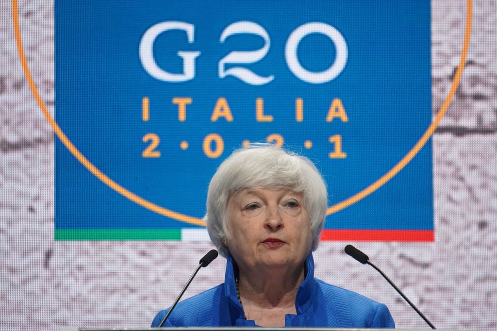Eurogrupo y Yellen buscan acuerdo sobre Impuesto Global y estabilidad