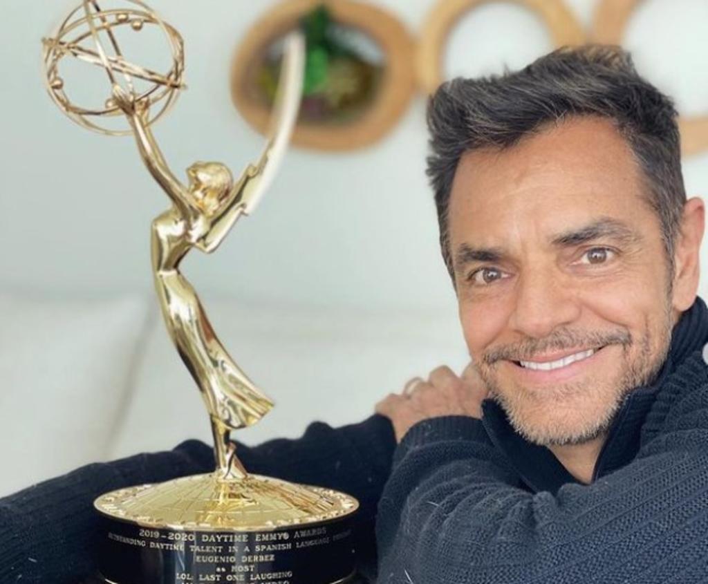 Eugenio Derbez presume en redes su primer Emmy