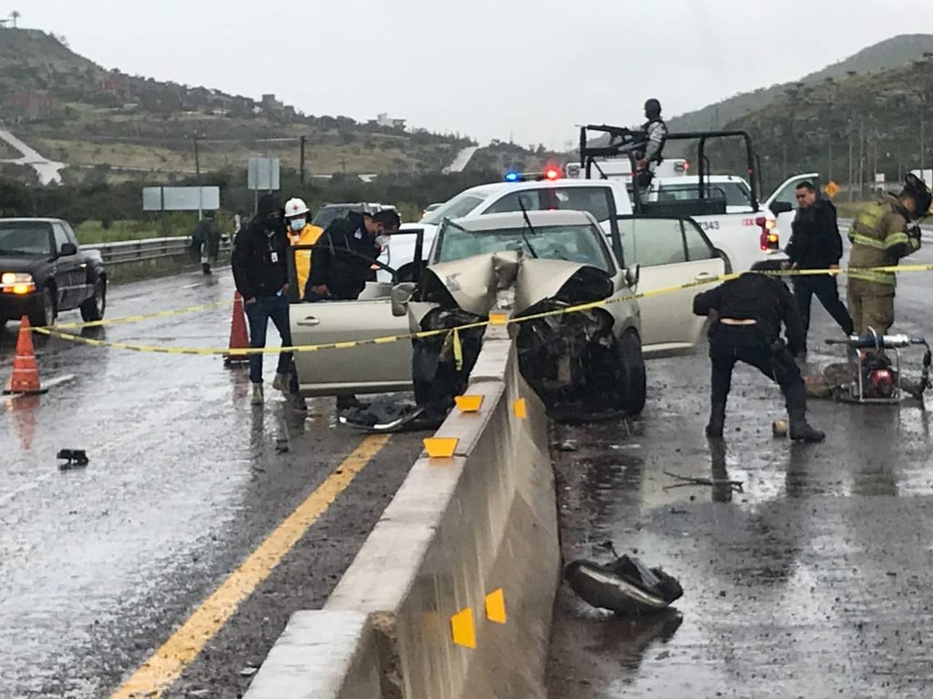 Accidente sobre la carretera Durango-Parral cobra su tercera víctima