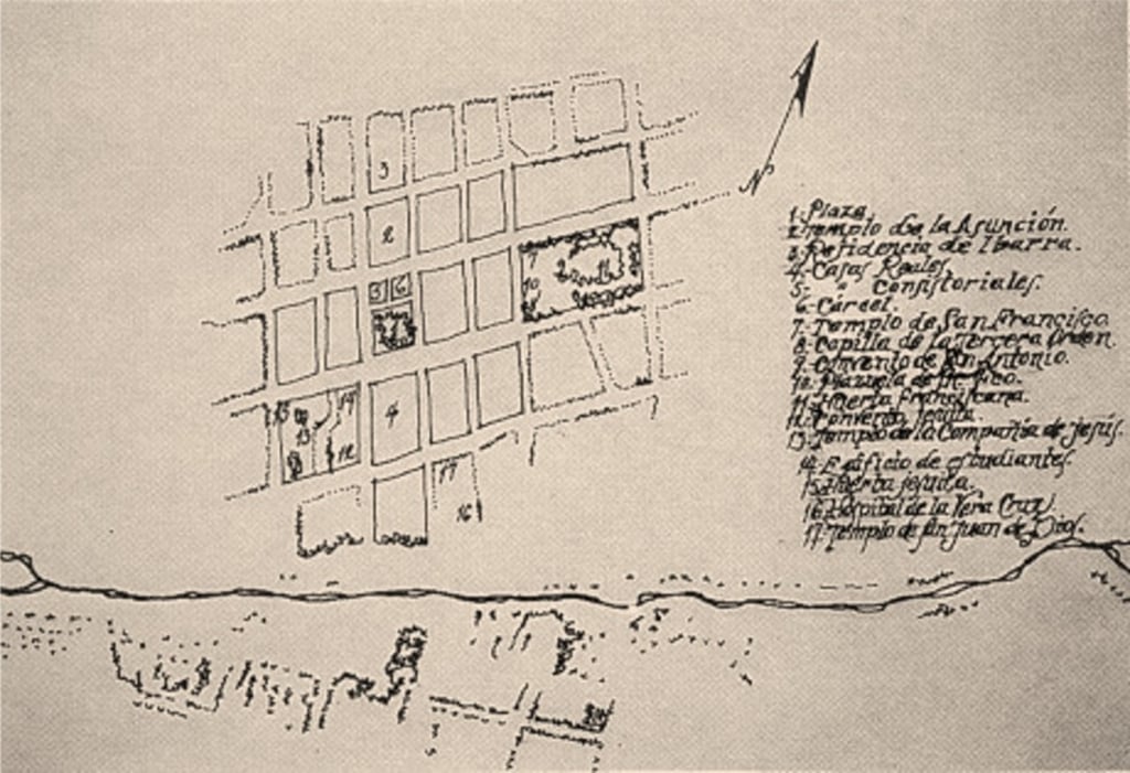 La villa de Durango en 1604