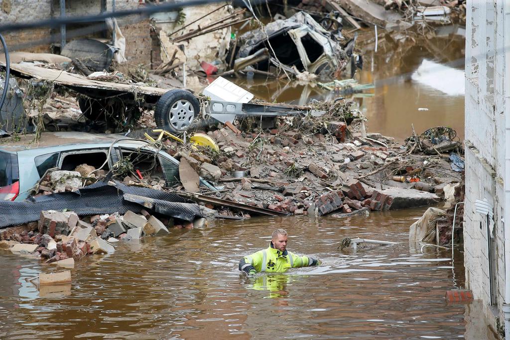 Bélgica registra 27 muertos y 103 desaparecidos tras las inundaciones de los últimos días