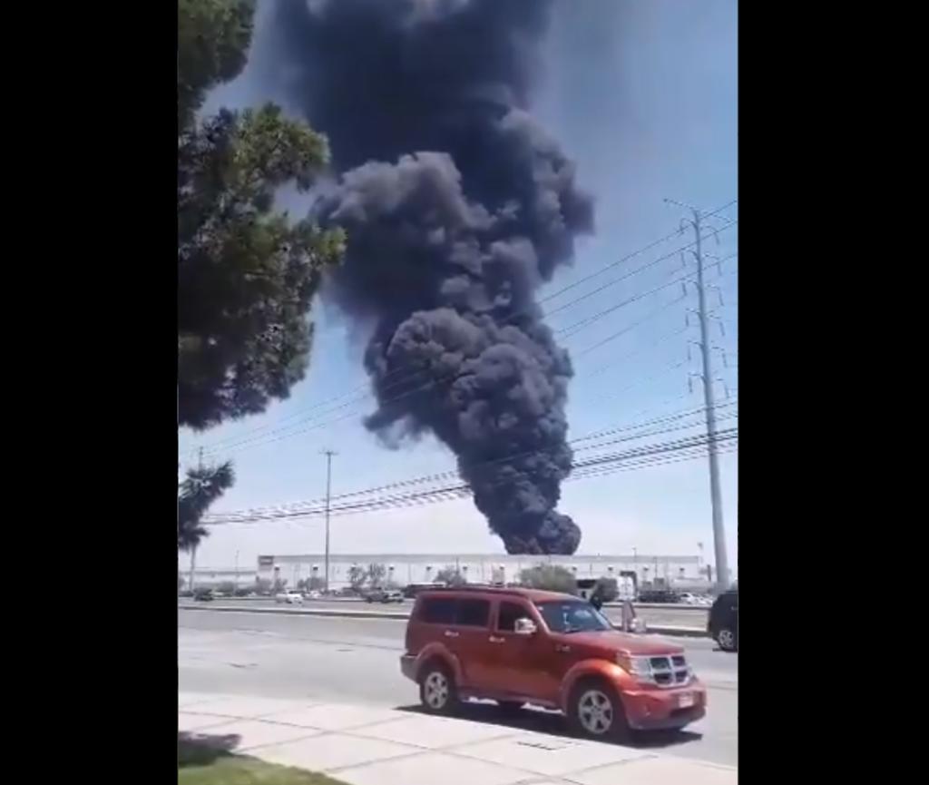 Planta de Bombardier se incendia en Ciudad Juárez