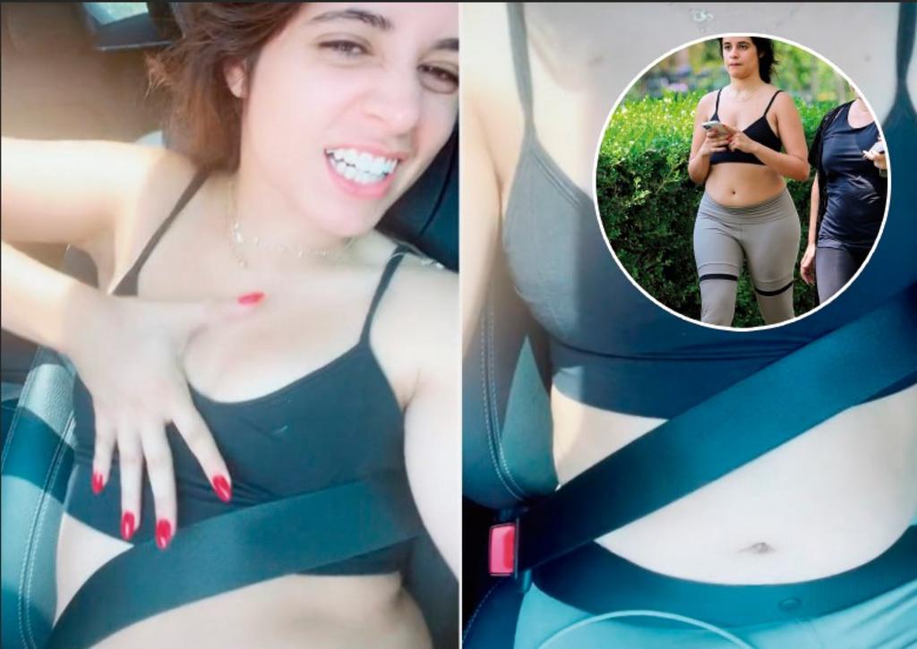 Camila Cabello celebra su 'cuerpo real' tras ser captada corriendo sin 'sumir la panza'