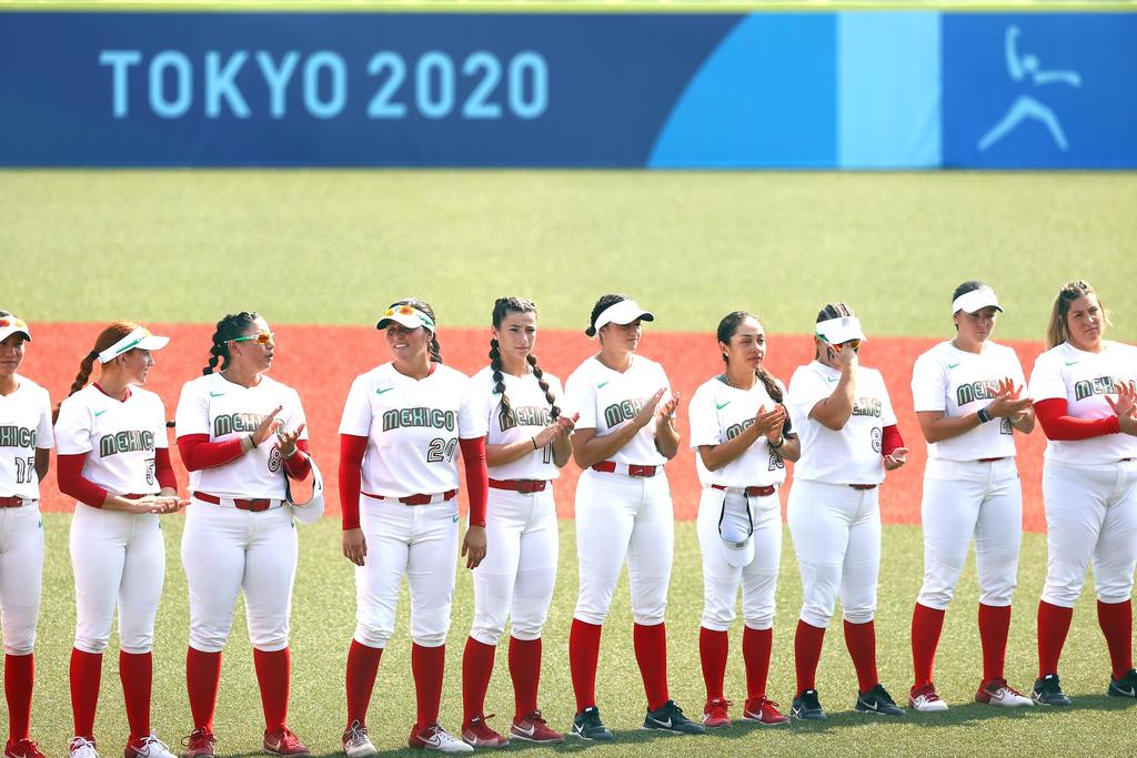 México debuta con derrota en Tokio 2020; selección de softbol cae ante Canadá