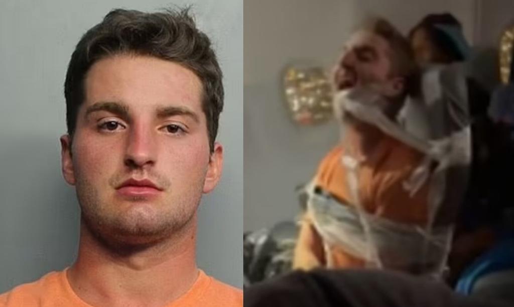 Hombre es atado durante vuelo tras ser acusado de 'manosear a las azafatas'