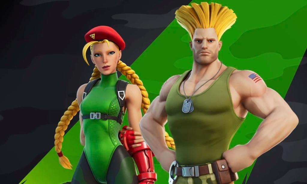 'Cammy' y 'Guile' de Street Fighter se suman a Fortnite