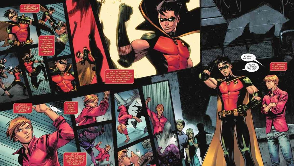 Robin 'sale del clóset'; revelan sus preferencias en la saga Batman: Urban Legends