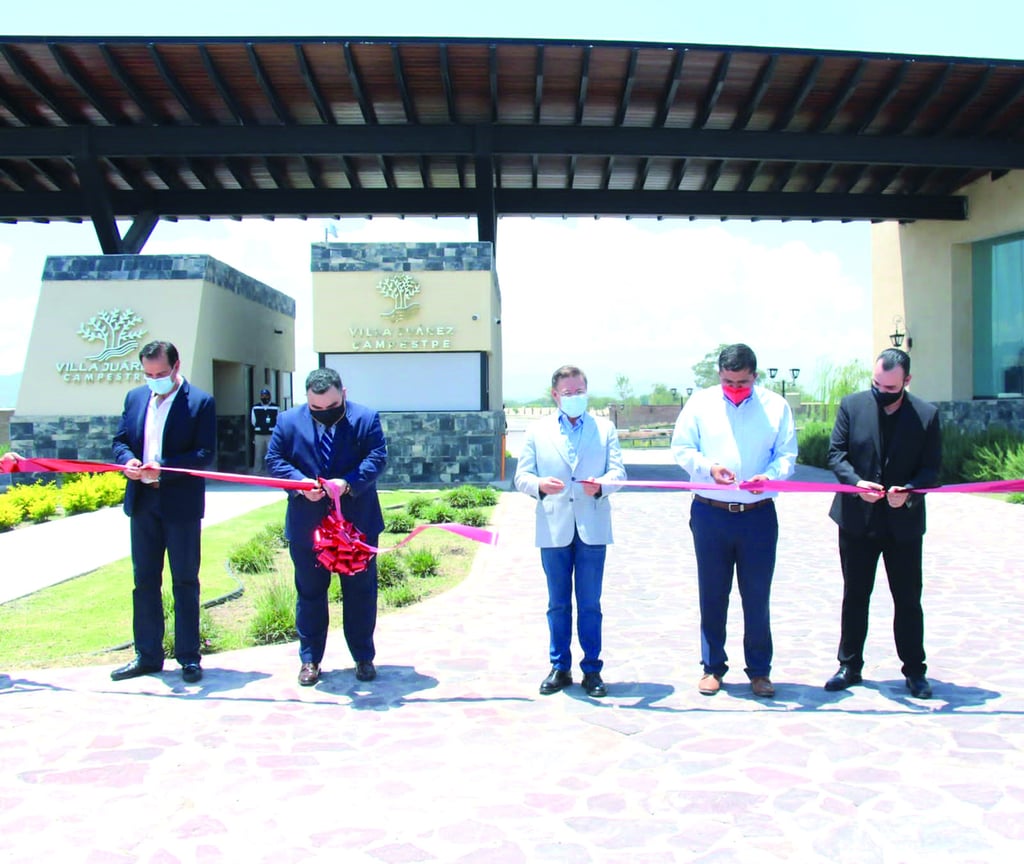 Inauguran Campestre Villa Juárez, en Lerdo
