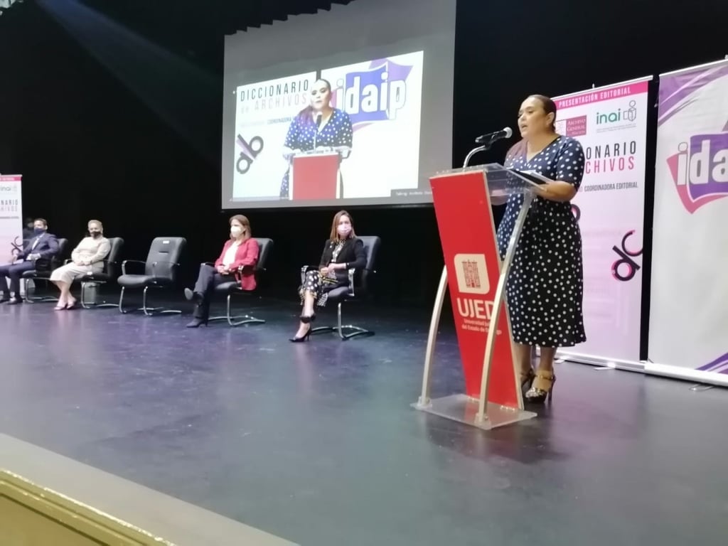 IDAIP presenta el Diccionario de Archivos