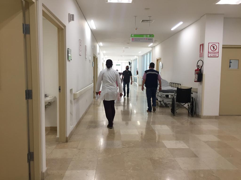 Hospital General de Gómez Palacio, al 100 % de ocupación en área COVID: Salud estatal