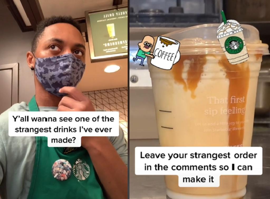 Empleado de reconocida cafetería revela la bebida ‘más rara’ que le han pedido
