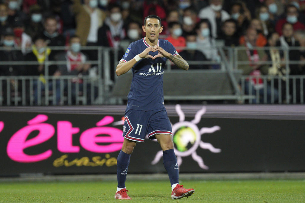 Ángel di María da triunfo al PSG ante Stade Brestois