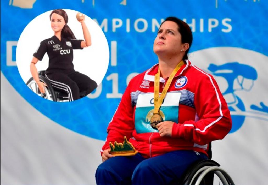 Francisca Mardones, la primera paralímpica chilena en inspirar una Barbie