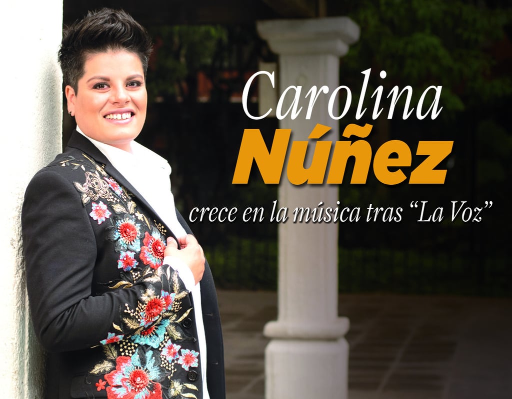 Carolina Núñez crece en la música tras 'La Voz'