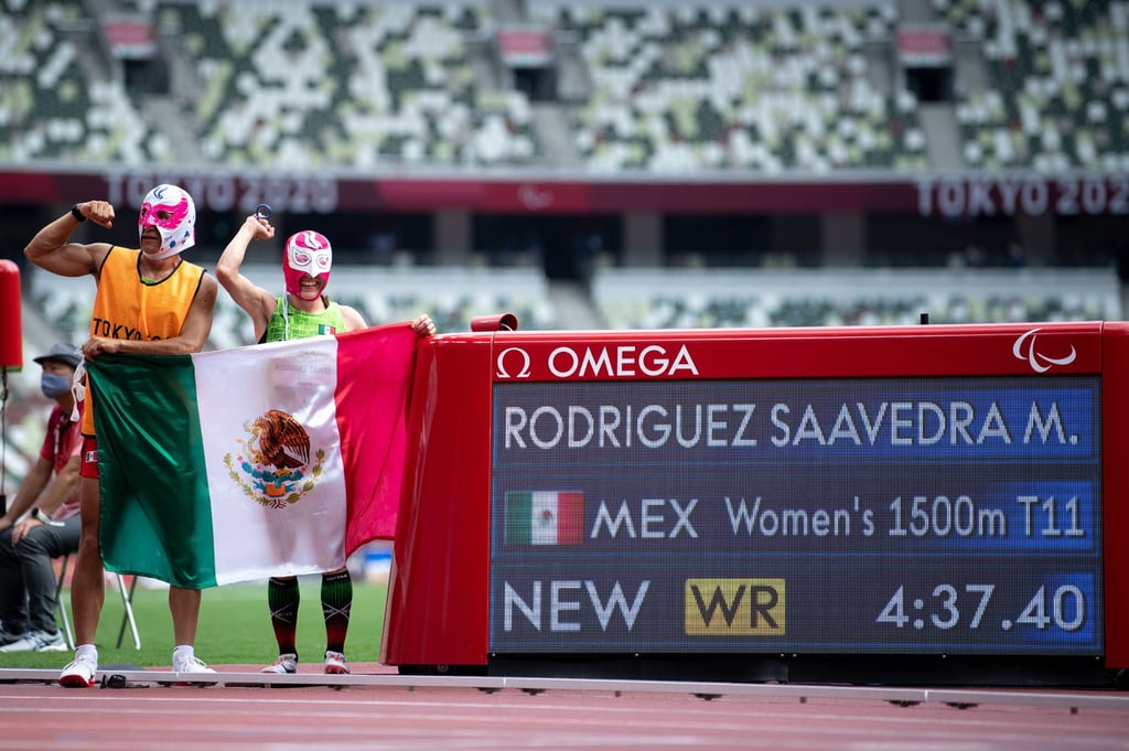 Mónica Rodríguez logra medalla de oro para México en Paralímpicos de Tokio 2020
