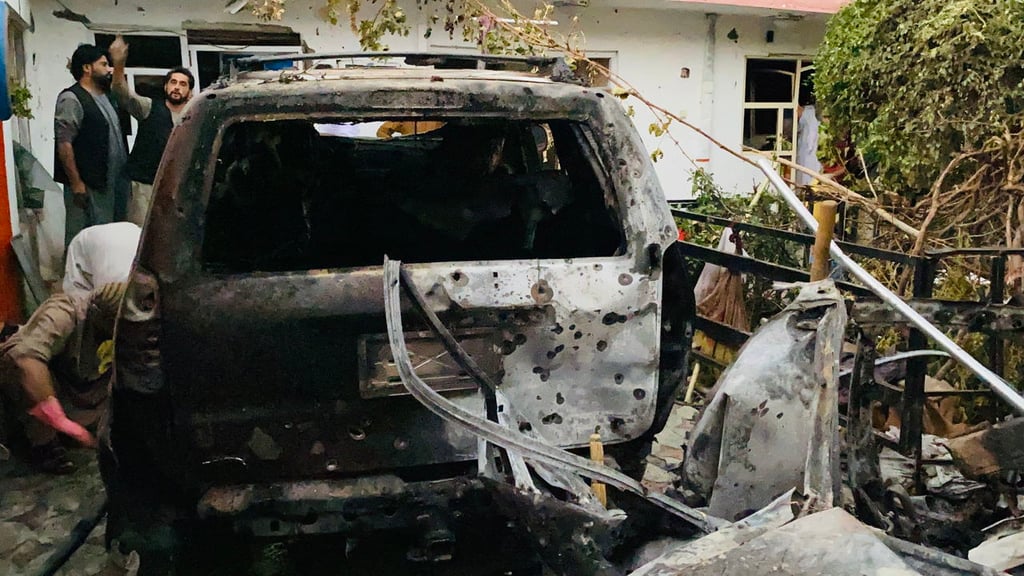 Ataca EUA vivienda en Kabul; mueren 6