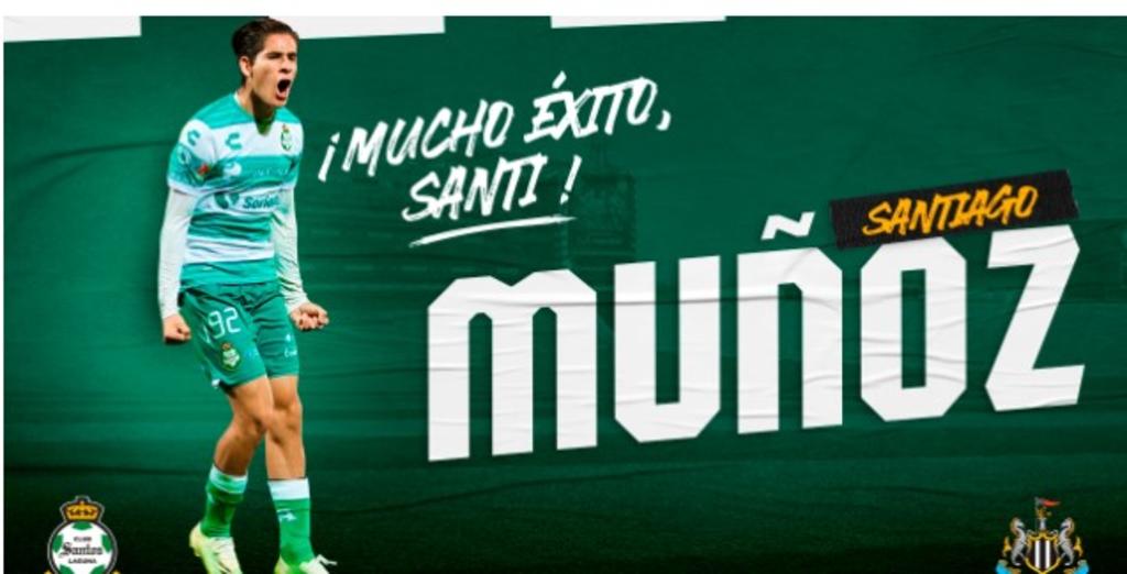 Santiago Muñoz ya es jugador del Newcastle United 