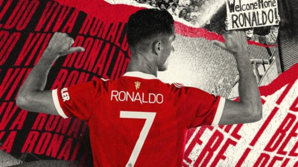 OFICIAL: Cristiano Ronaldo utilizará el 7 con el Manchester United