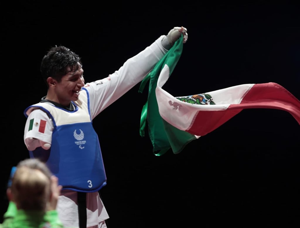 Oro para México en Taekwondo de los Paralímpicos Tokio 2020; Juan Diego García se corona