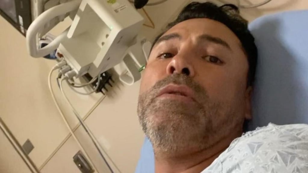 'Me siento mal'; Óscar de la Hoya revela que se encuentra hospitalizado por COVID-19