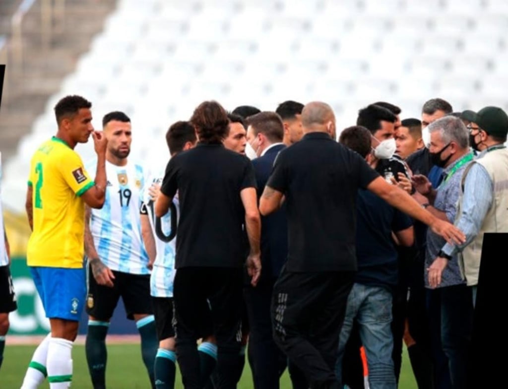 Al minuto seis autoridades sanitarias suspenten el Argentina vs Brasil