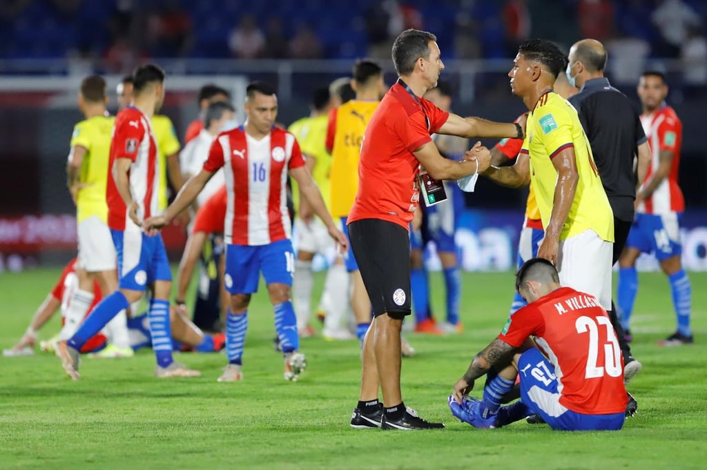Firman Paraguay y Colombia empate en segunda jornada de eliminatorias Qatar 2022