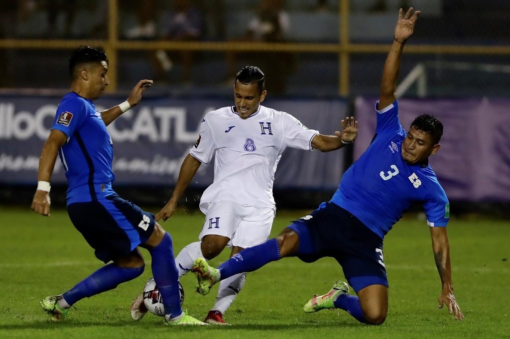 Salvador y Honduras empatan de nuevo en eliminatoria de la Concacaf Qatar 2022