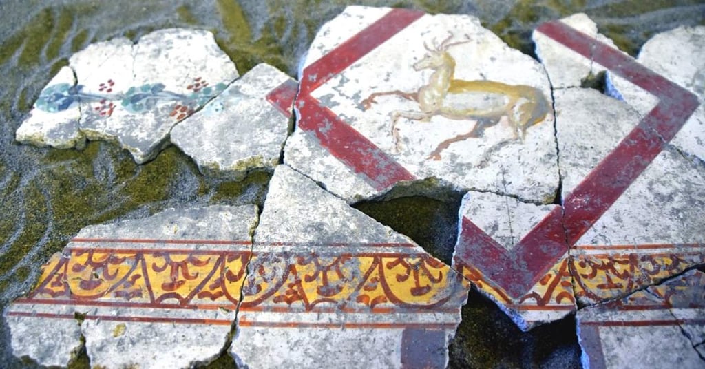 La inteligencia artificial ayuda a reconstruir los frescos de Pompeya