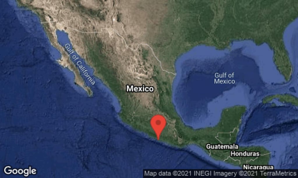 Se registra sismo de magnitud preliminar 6.9 en Acapulco, Guerrero; se percibe en CDMX y Edomex