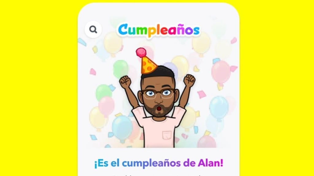 Usuarios en Snapchat ya podrán seguir el cumpleaños de sus amigos y contactos