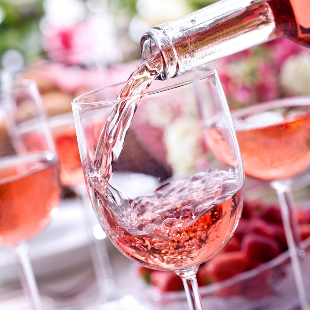 Maridar vino rosado con la comida