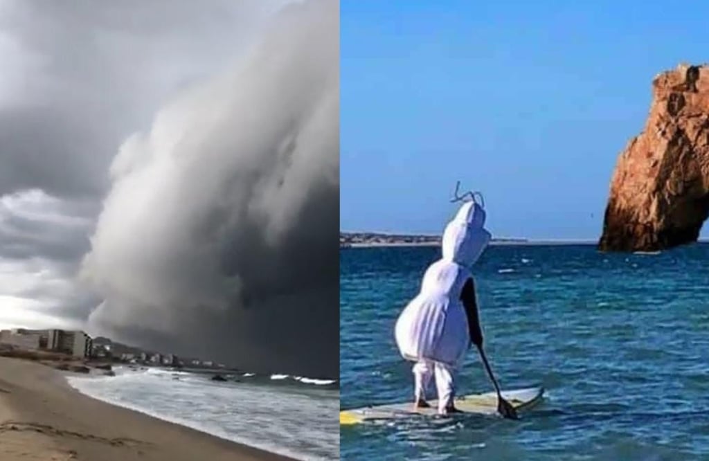 Así se sintió el huracán 'Olaf' en su llegada a Los Cabos; comparten videos y hasta memes del fenómeno natural