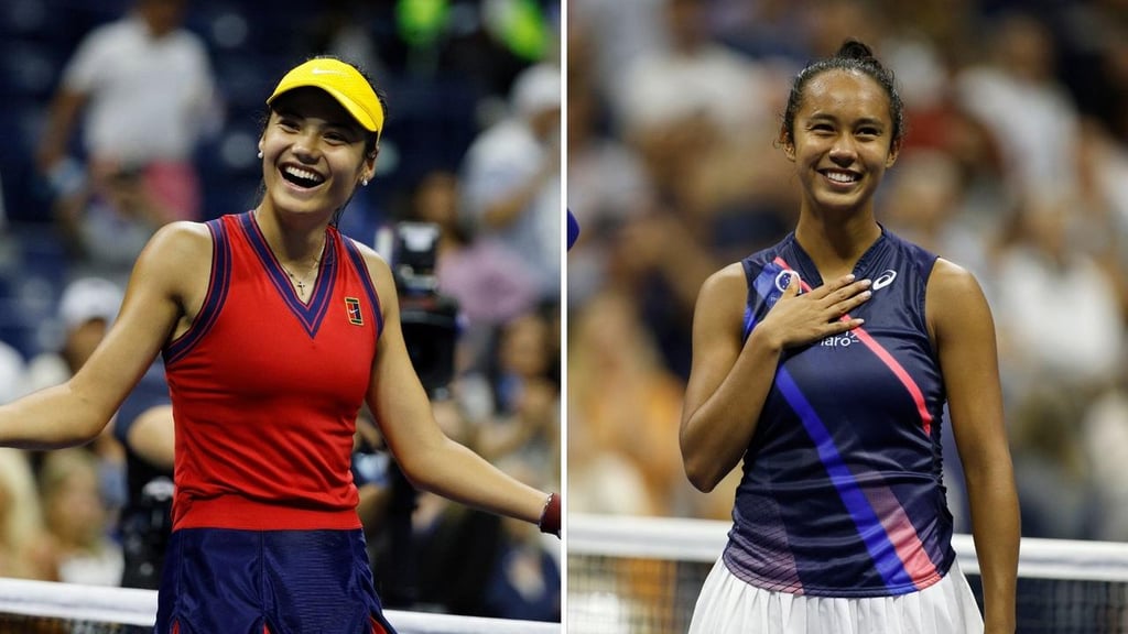 Emma Raducanu y  Leylah Fernández, las protagonistas de la histórica final 'adolescente' femenina de tenis