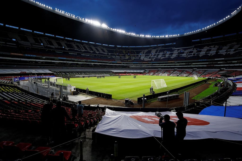 Estadio Azteca con 75% de aforo