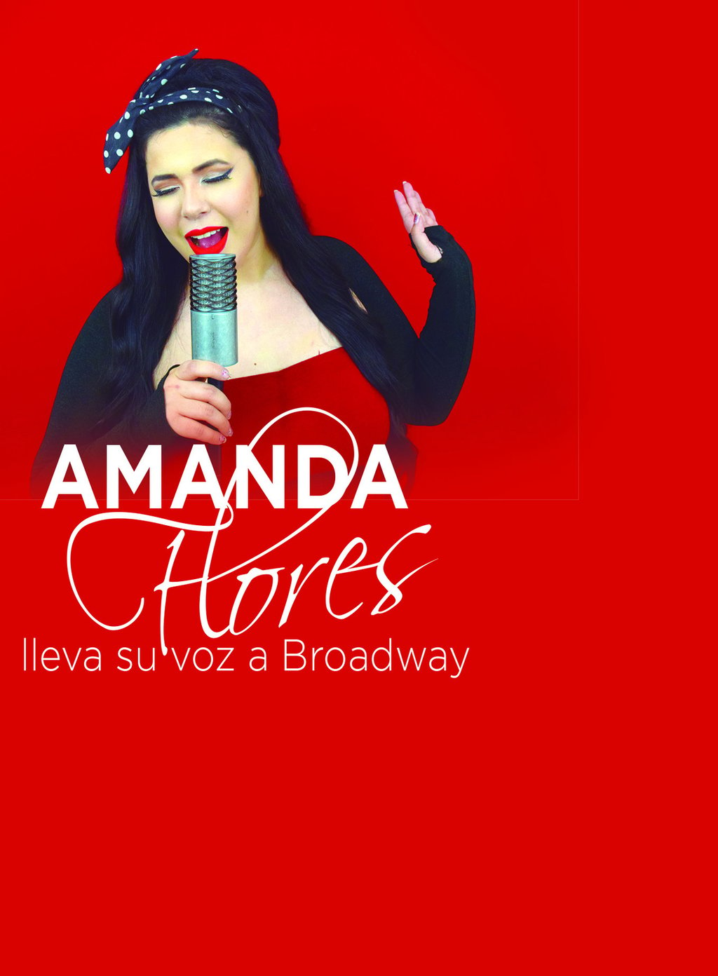 Amanda Flores lleva su voz a Broadway