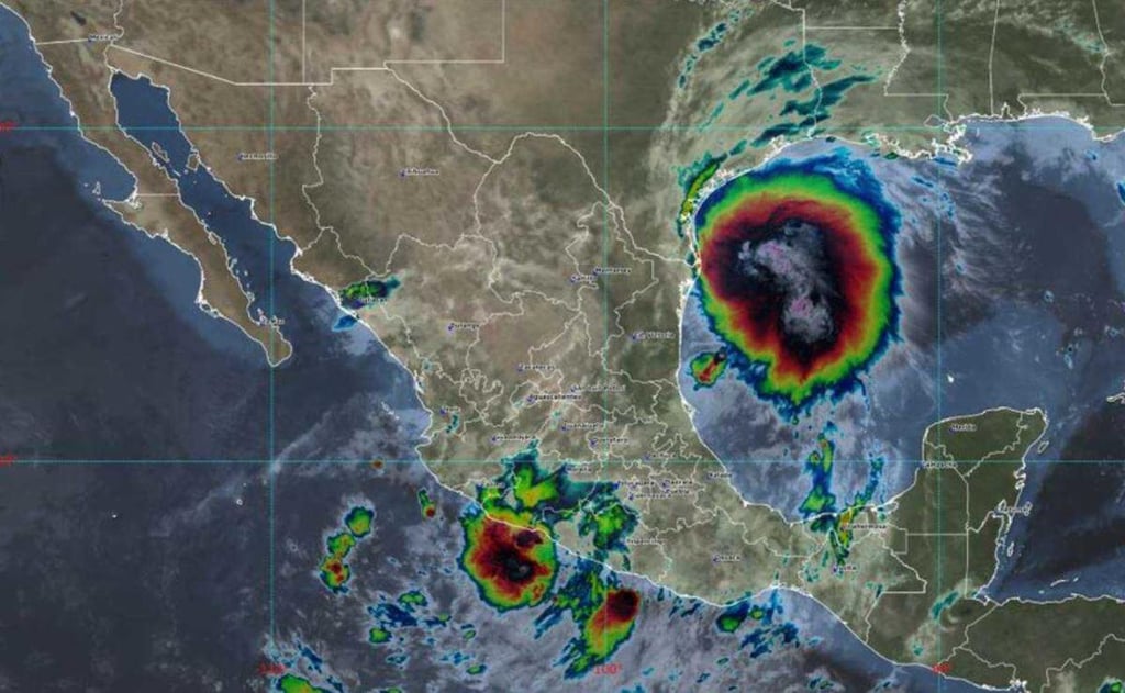 Tormenta tropical Nicholas aumenta fuerza en Golfo de México