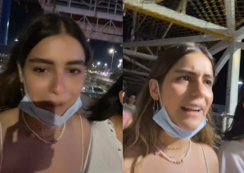 VIRAL: 'Tiktoker' se 'emociona' por subir por primera vez un puente peatonal y la llaman 'whitexican'