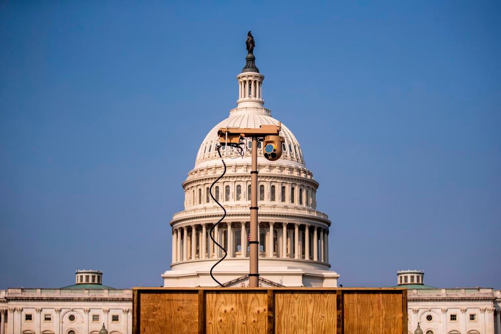 El Capitolio de Estados Unidos refuerza su seguridad ante una marcha de ultraderecha