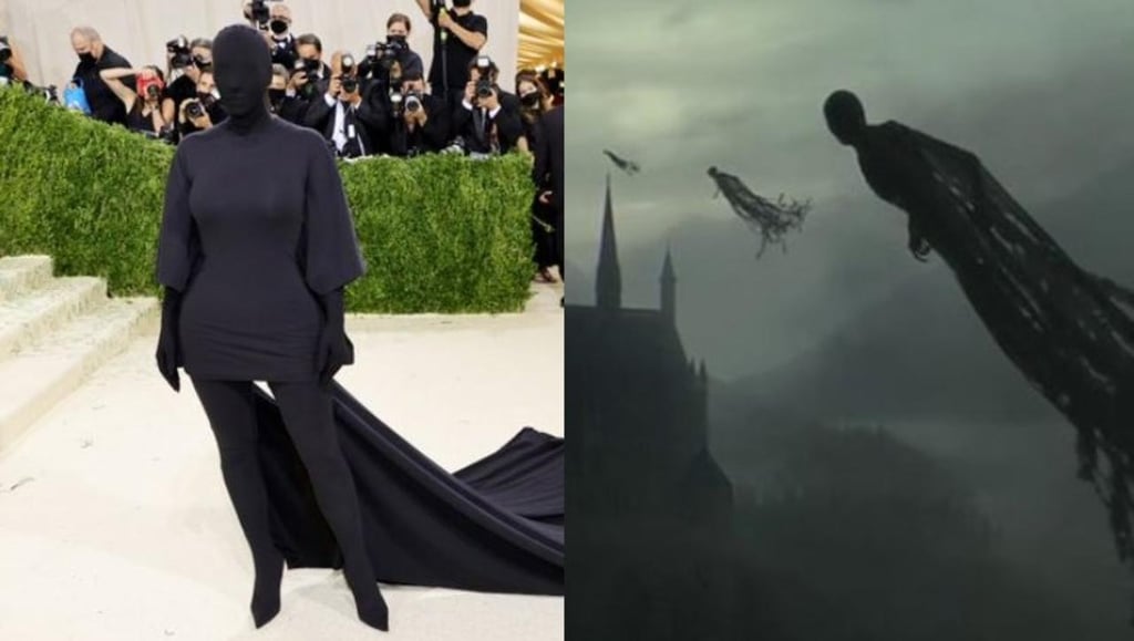 ¿Kim Kardashian es un dementor? Regresa la Met Gala 2021 y los memes le dan la 'bienvenida'