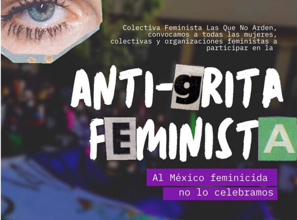 Convocan en Durango a la 'Anti-grita' feminista