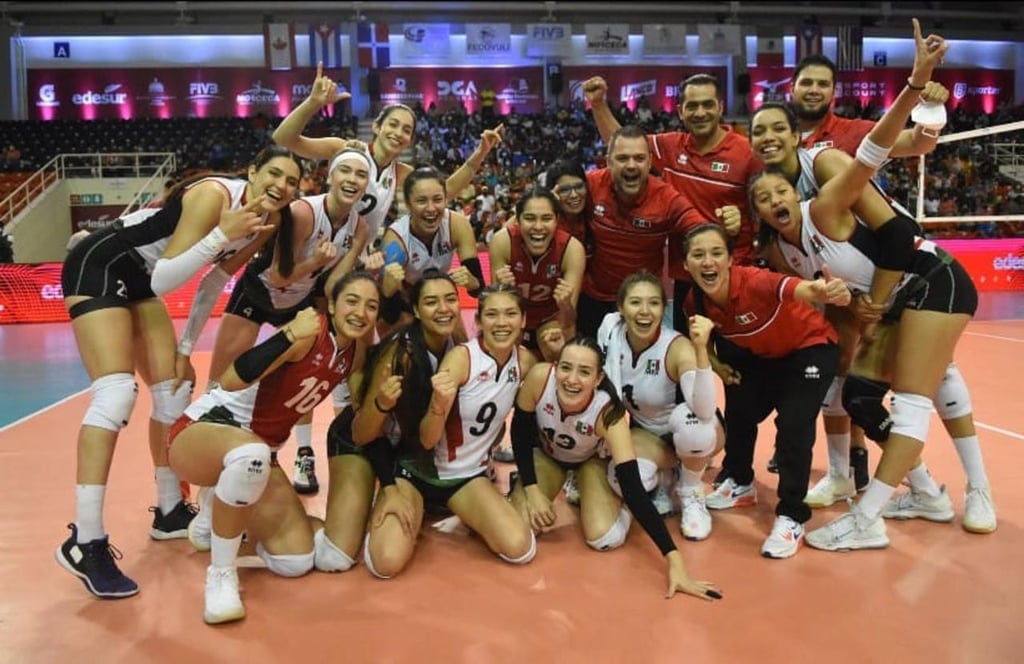 Selección femenil de voleibol de sala logra plata y clasifica a Juegos Panamericanos 2023