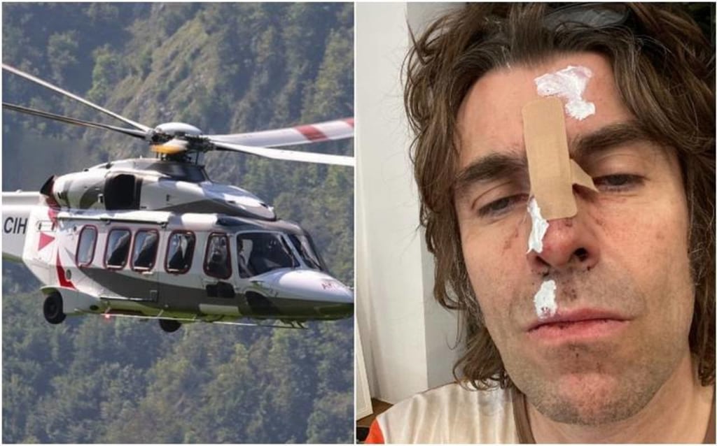 Liam Gallagher, exlíder de Oasis, sufre accidente de helicóptero